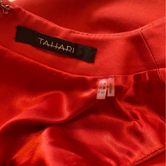 Tahari Womens Sheath Knee Length Lined Sleeveless CrewNeckline Size 4 Dress. - Picture 4 of 10